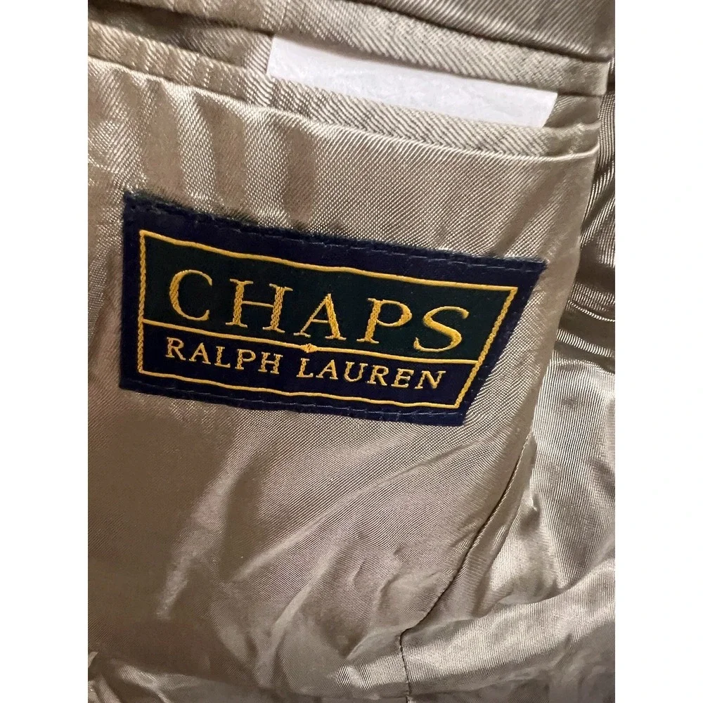 Chaps Ralph Lauren Men's Suit Coat Size 40 R Suit‎ Coat Blazer